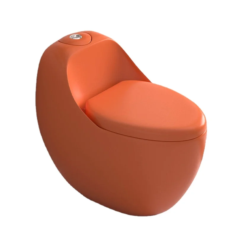 Sanitary Wares Bathroom Color Wc Gree Orange Ceramic Siphonic One piece bows other bath suppliers egg toilets
