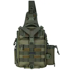 Уличный рюкзак через плечо, сумка-слинг для рыболовных снастей