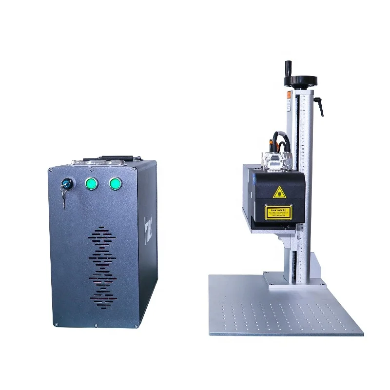 High accuracy engraving dynamic 3d laser printer fiber laser marking machine for curved surface engraving and stone embossing