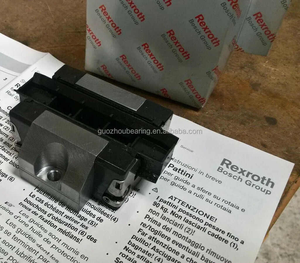 Original Germany Rexroth Linear Runner Block Bearing R166589320