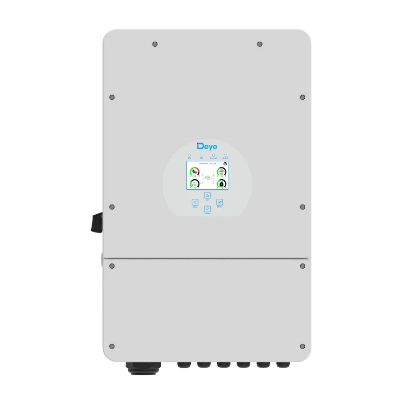Гибридный инвертор DEYE 12kW 2xmppt SUN-12K-SG02LP1-EU-AM3 однофазный солнечный для жилых помещений