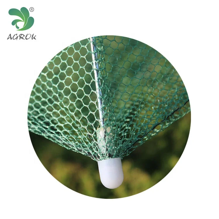 AGROK Umbrella Fishing Trap 8 Holes Aquaculture Shrimp Trap  Pulling Square Fishing Pot