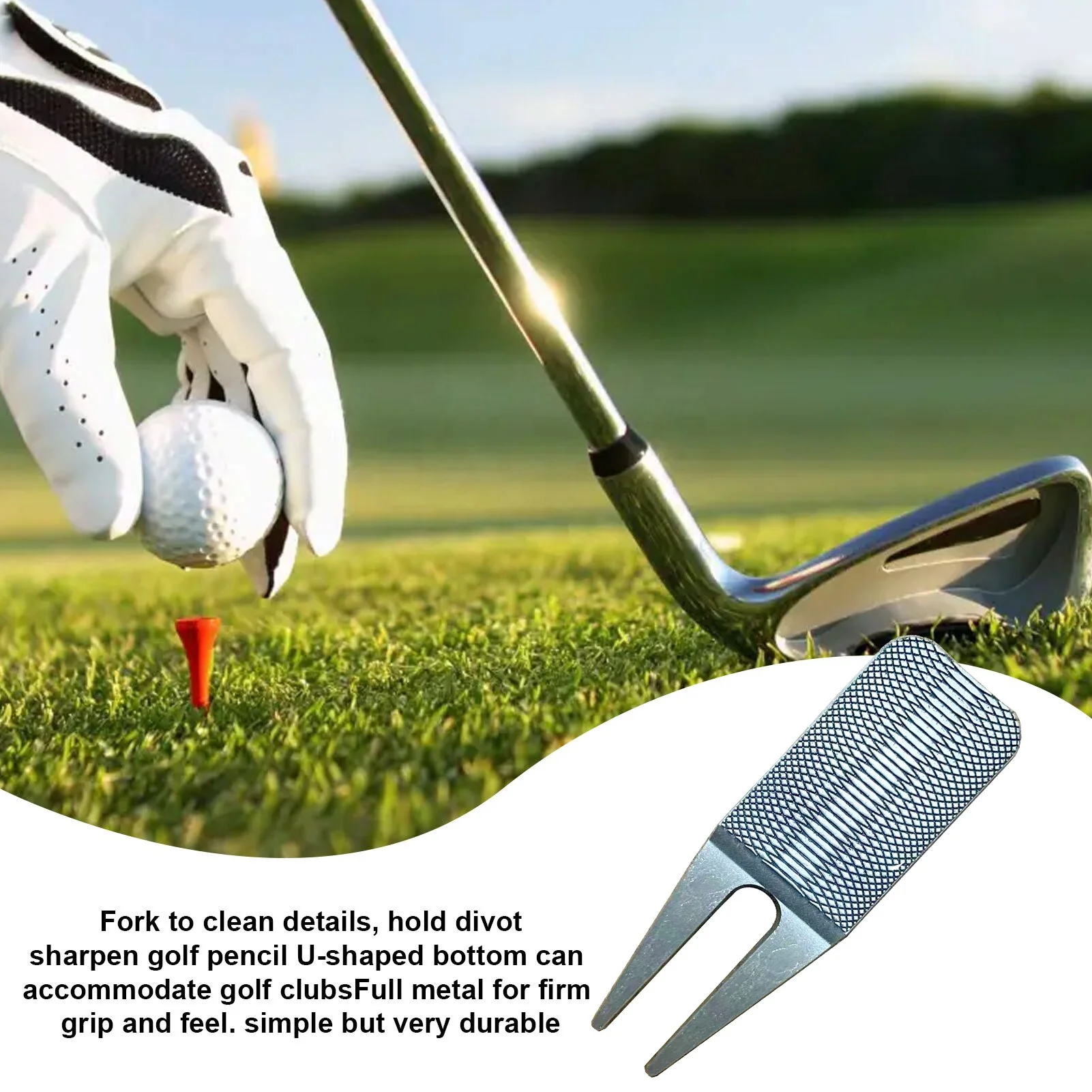 Custom Golf Divot Tool & ball marker w/ magnet