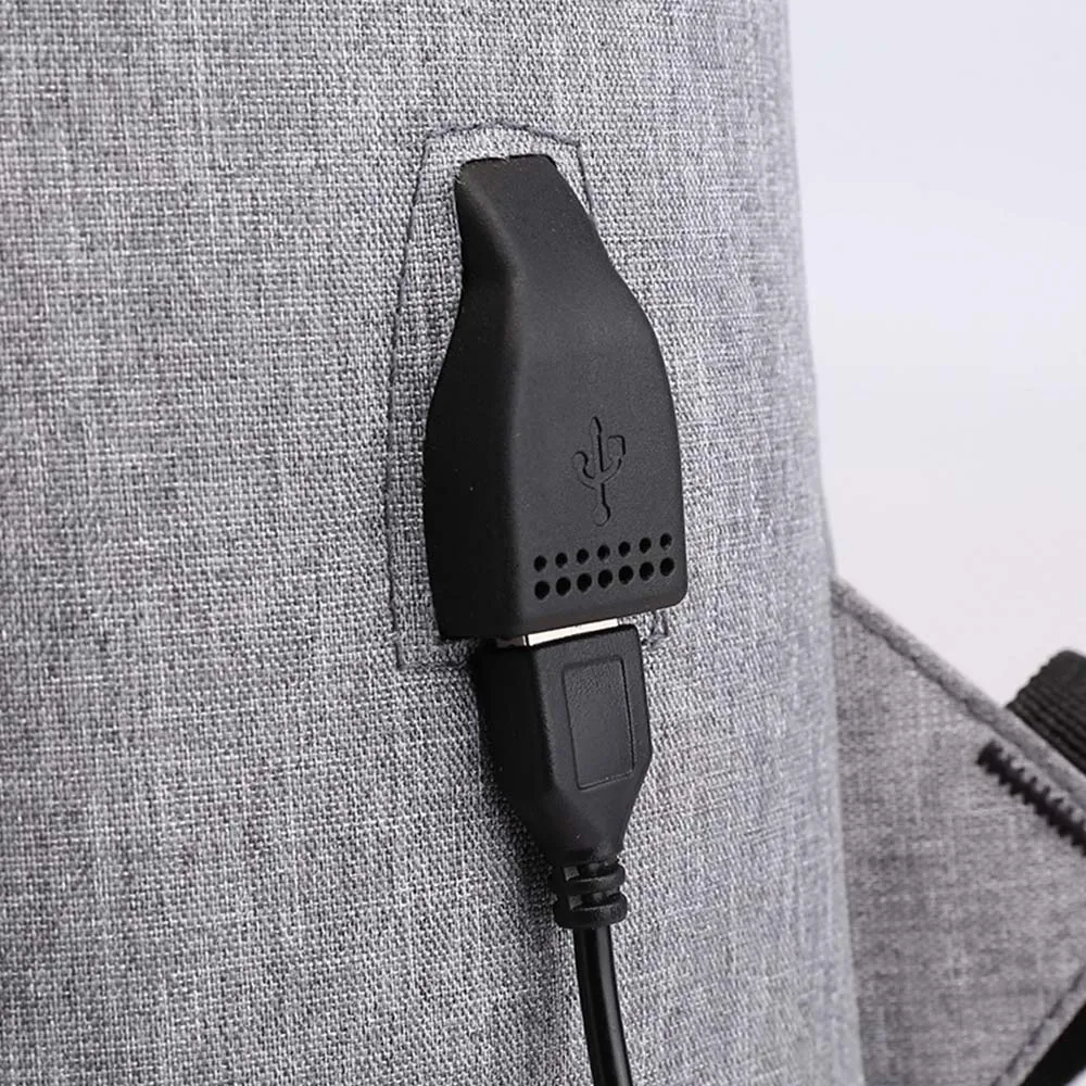 Custom Private Label Men Women Business Laptop Backpack for Travelling Waterproof Laptop School Backpack With USB