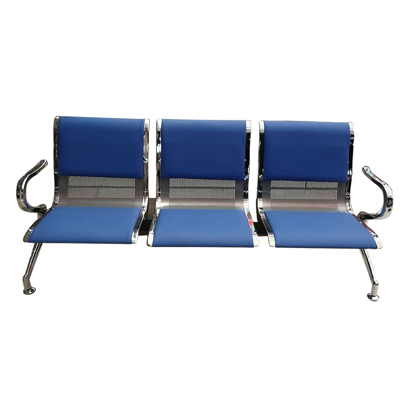 High quality air port waiting chair airport hospital station waiting room area link bench waiting chair