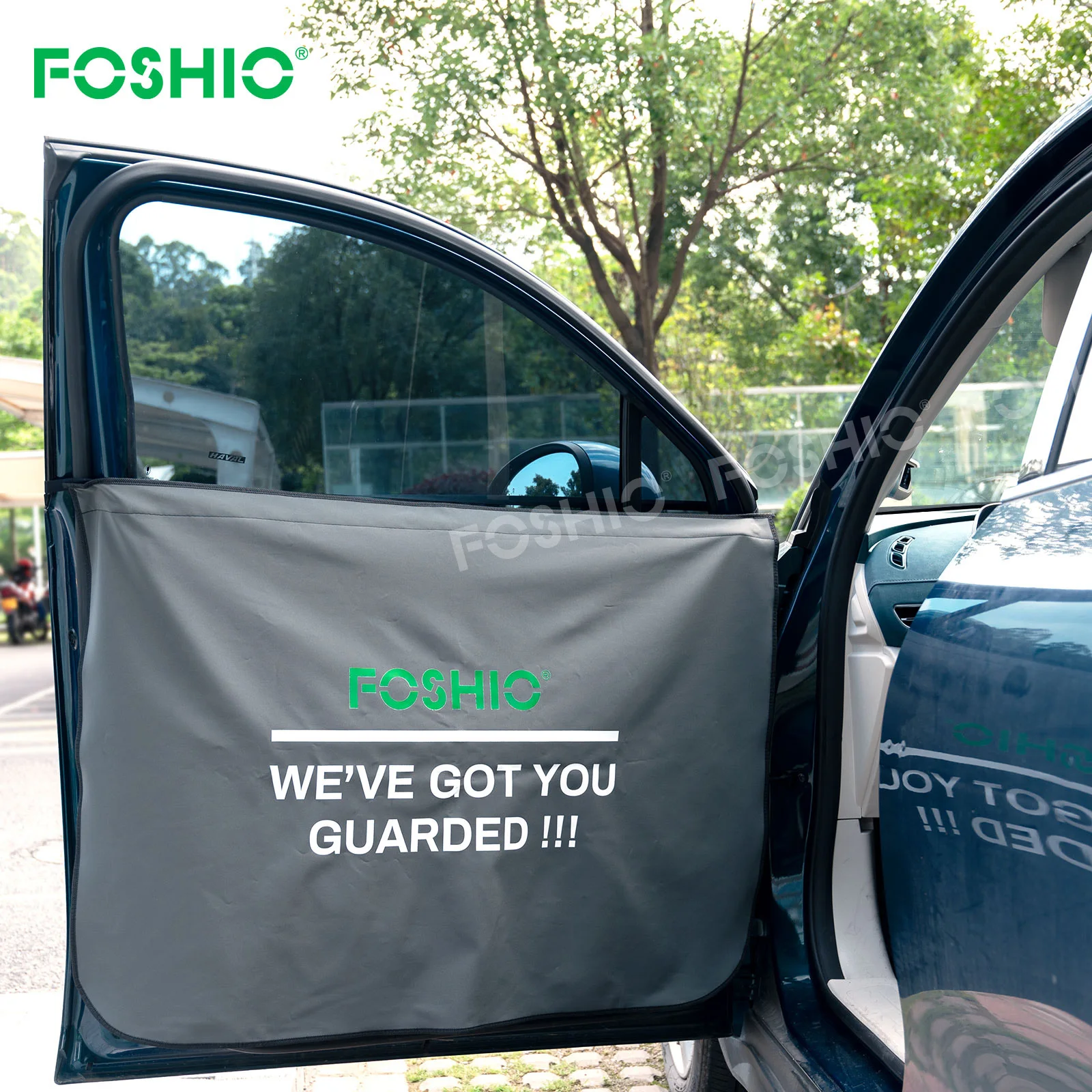 Foshio New Design Magnetic Waterproof Window Tint Tool Cars Door Dask Panel Cover Magnetic