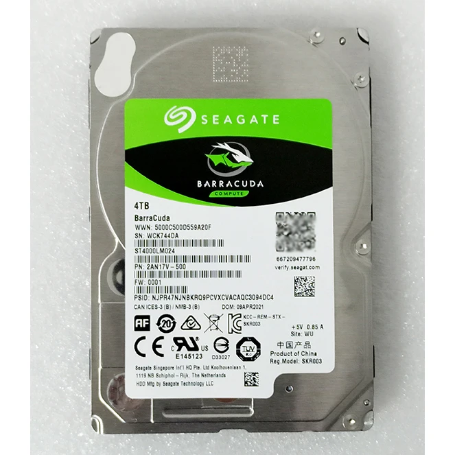 Bitinnov Оригинальный Новый Seagate-ST4000LM024 2 5 дюймов HDD 4 ТБ 5400 об/мин 128 Мб жесткий диск для