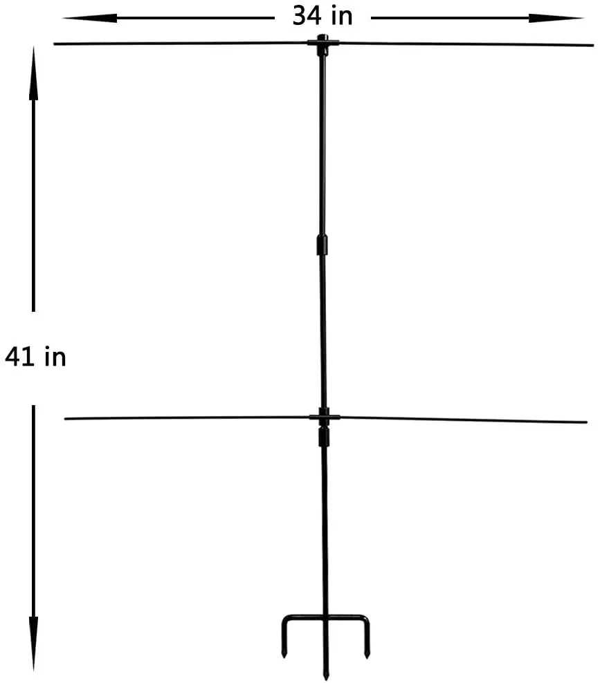 Adjustable Paper Target Stand, Frame with 8 Clips | Clear Bullseye Targets Sheet for Shooting Practice