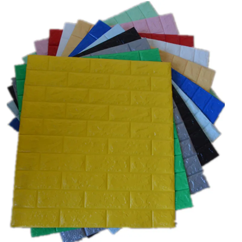 Popular Self Adhesive Oblique Wall Brick Peel Stick Paper Wallpaper Paste Remover