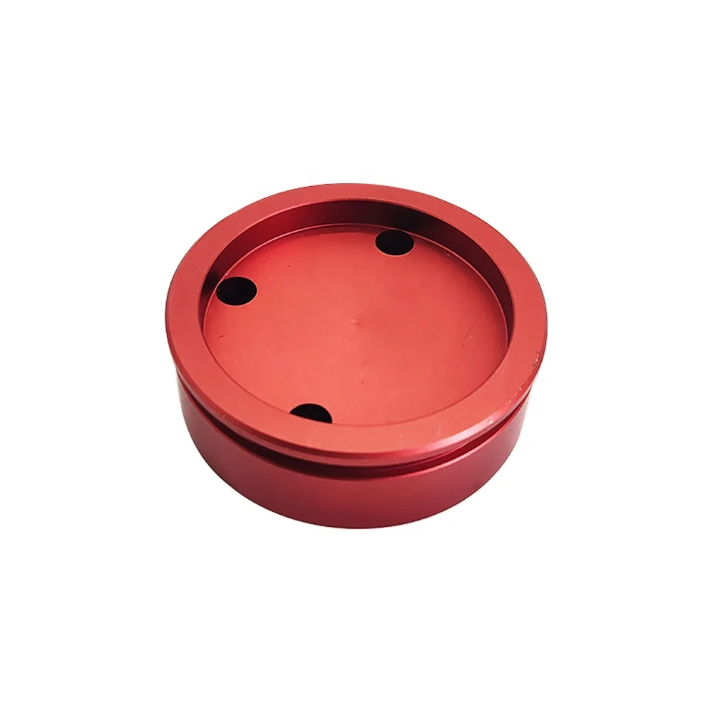 Drawing Production Aluminium Color Anodized Lathe Machine Part CNC Turning Part For Machining Prototype