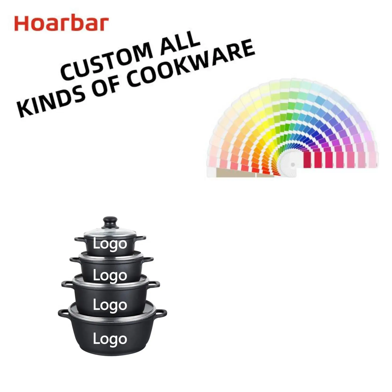 die cast aluminum non stick casserole cookware set/kitchenware set