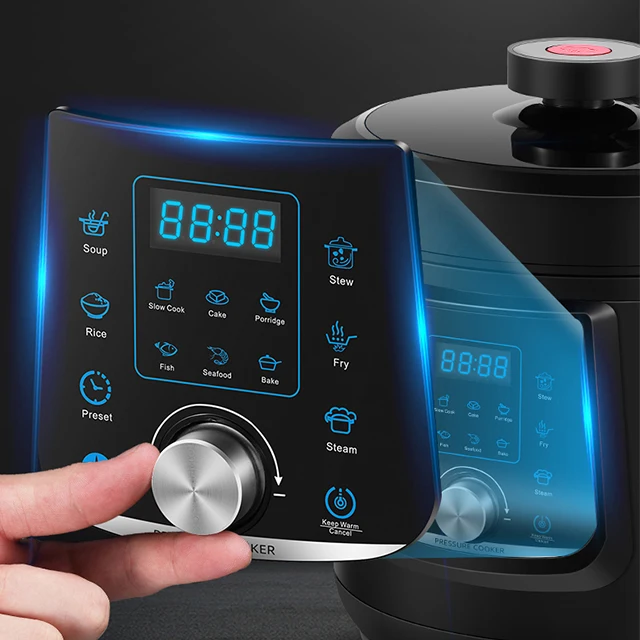 Electric Pressure Cooker Touch and knob Multifunctional rice cooker pot Pressure Cooker