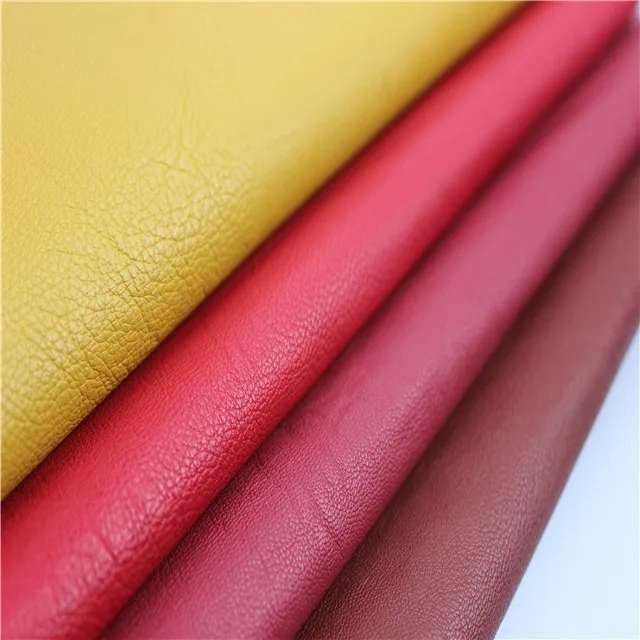 china leather factory 100% eco friendly leather pvc elastic leather fabric