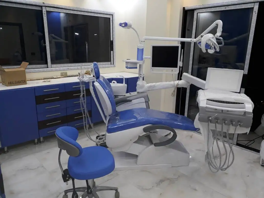 New design dental chair unit with aluminum base