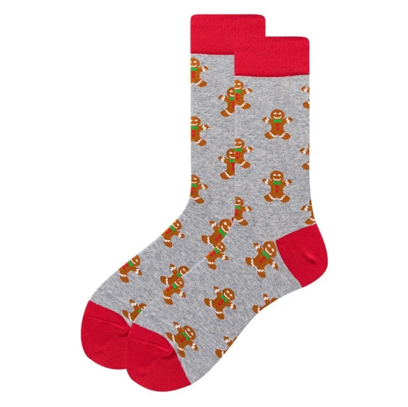 Quentin high quality men cotton happy socks with logo wholesale novelty funny art socks unisex skate fashion cool crazy socks