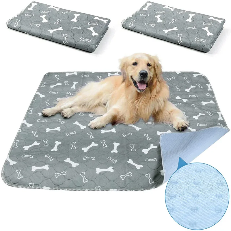 Puppy Training Reusable Dog Urine Pee Mat Washable Puppy Pet Training Pee Pad