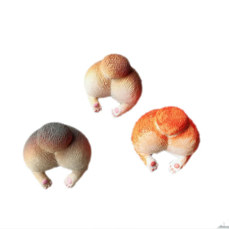 
Car - mounted perfume corgi butt car air outlet clip aromatherapy incense expanding stone 