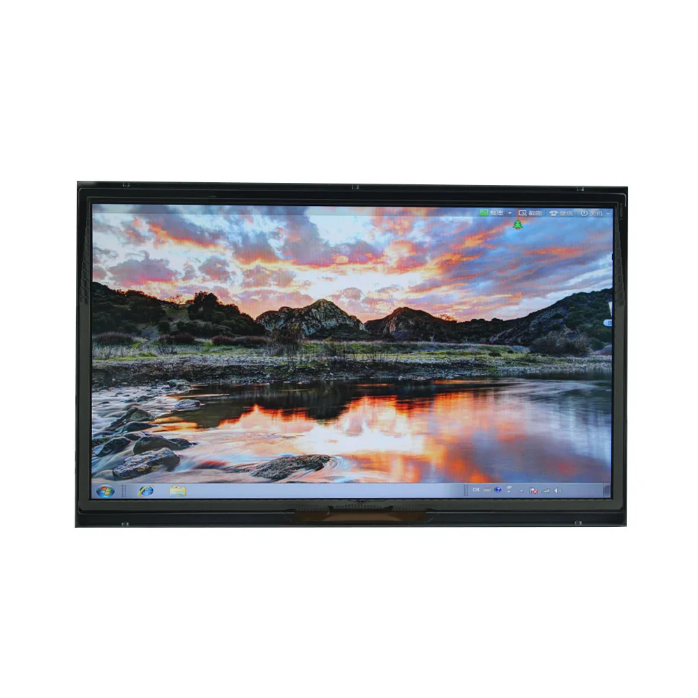 27 дюймов 1920x1080 персональному компьютеру, СВЕТОДИОДНЫЙ монитор 12 вольт емкостный интерактивный монитор с сенсорным экраном