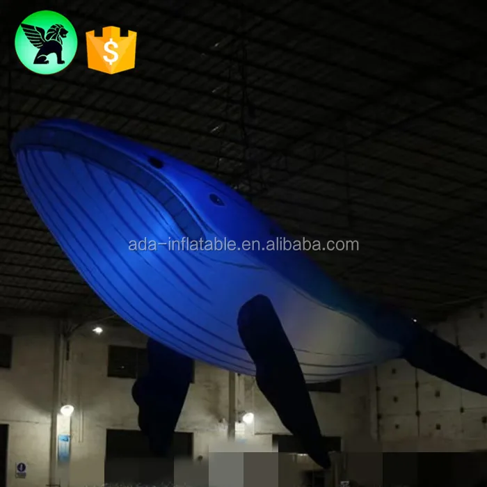 Event Party Decoration Whale Inflatable Customized 5m Inflatable Whale model A5045