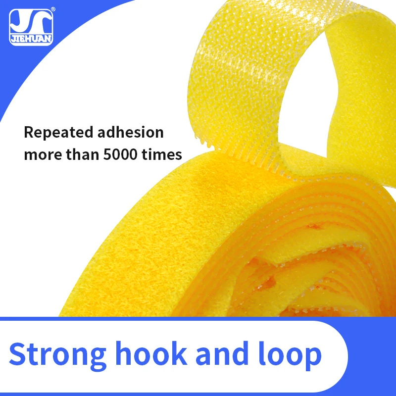 factory whosale nylon eco-friendly back to back hook and loop cable tie for Cycling and motorcycling