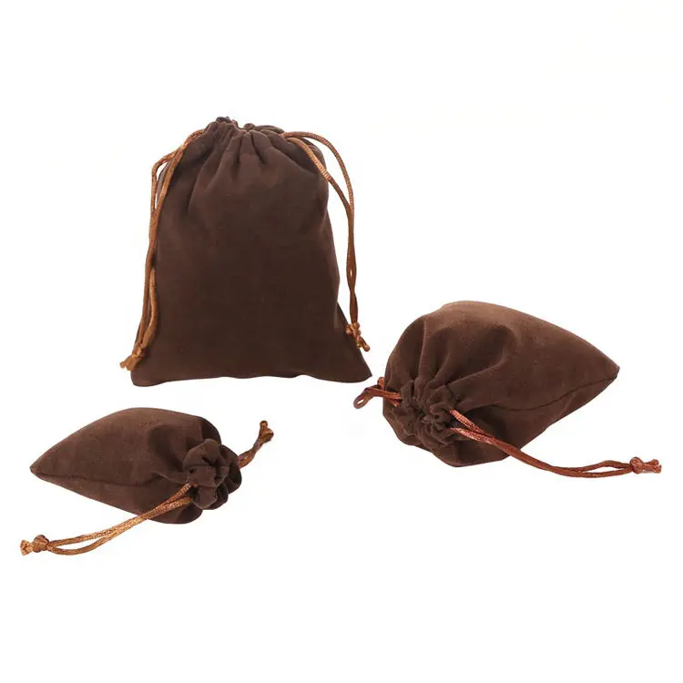 Small Twill Cotton Canvas Fabric Muslin Drawstring Bag With Custom Logo Printed