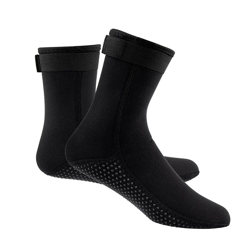 Neoprene Diving Socks 3MM for Women Men,Thermal Beach Sock Anti Slip Flexible for Snorkeling Surfing Kayaking Diving Water Sport