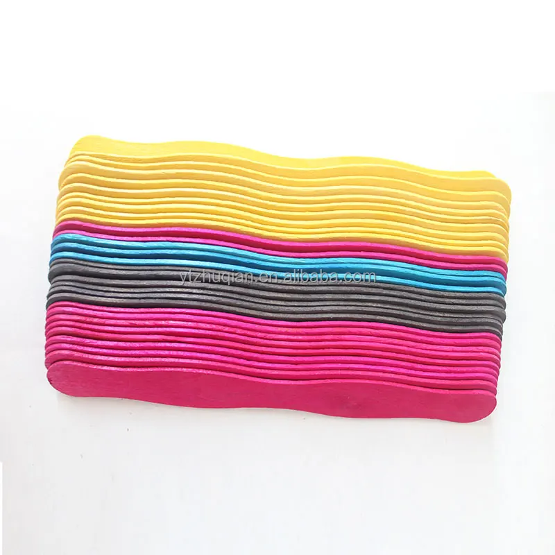 Food Grade Polished Smooth Skin Friendly Wooden Craft Sticks for Kids DIY Handcraft Art