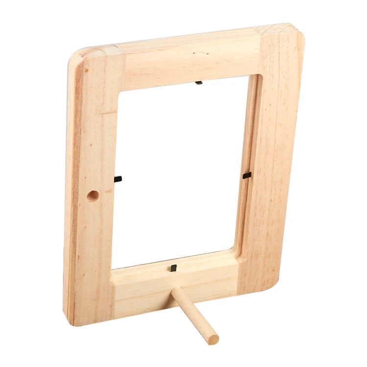 custom pine wood picture frame unfinished wooden photo frames wholesale