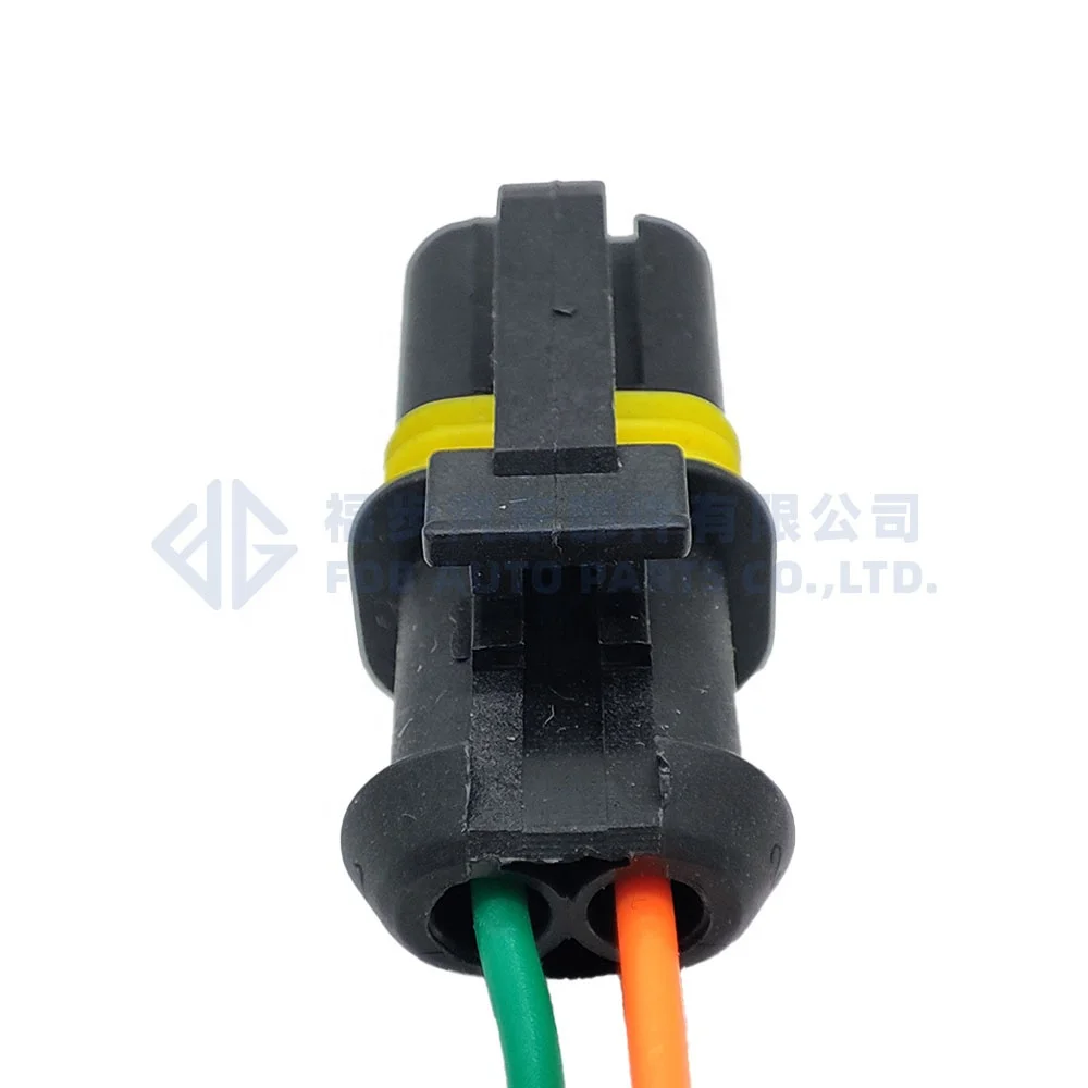 0090-113 1 Set 2 Pin Motor start relay plug automobile waterproof Lear female connector for B-osch 182860000