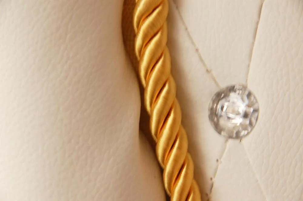 White Heart Kids Girls Boys Standard Single PU Leather Diamond Upholstered Bed for children