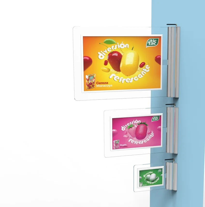 
Bar lcd shelf advertising screen media 