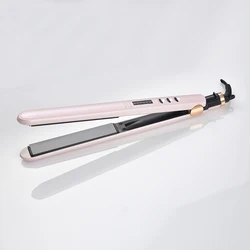Amazon online shopping hairstyle equipment of PTC heating element private label hair straightener flat iron