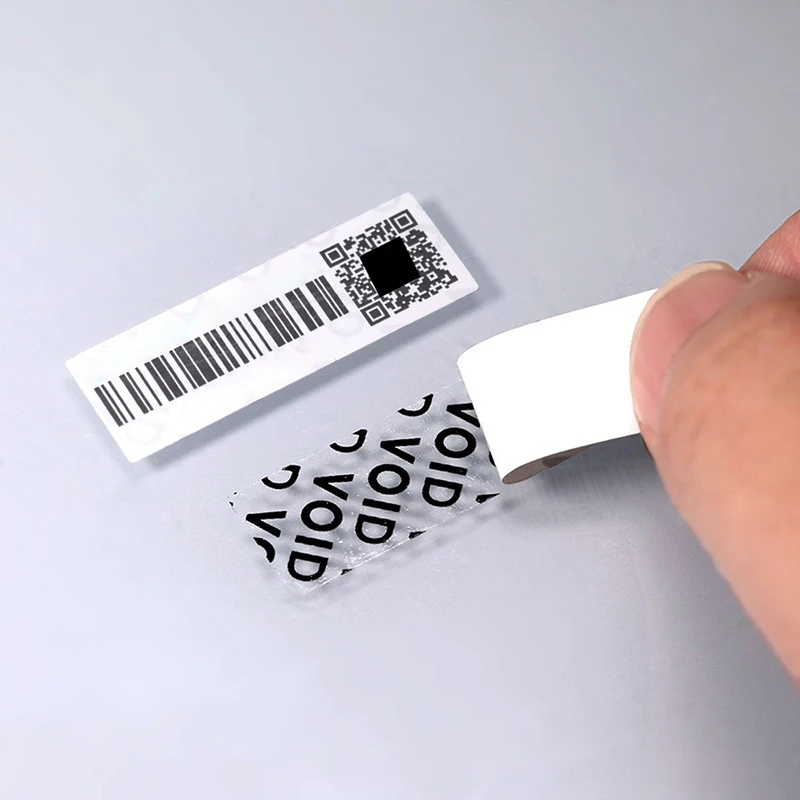 Hot Sale Anti Hologram QR Code Sticker Security Hologram Label Security Tamper VOID Labels Sticker