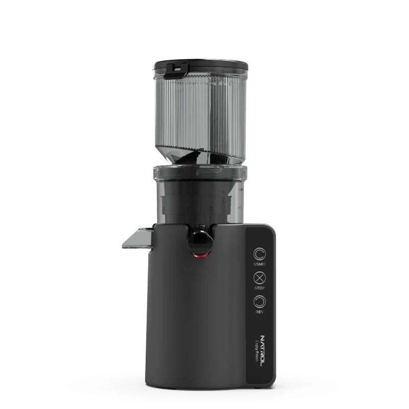 Electric Masticating Juicer Machine 113MM Wide Mouth Whole Fruit Juicer High Juice Yield Vetable and Fruit Juice Extractor