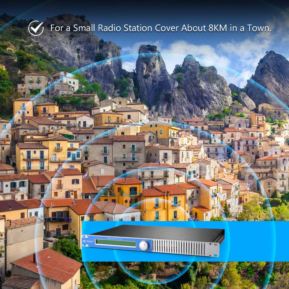 Fmuser 50W Профессиональные FM Возбудитель FM передатчик вещания FM транслировать беспроводной передатчик