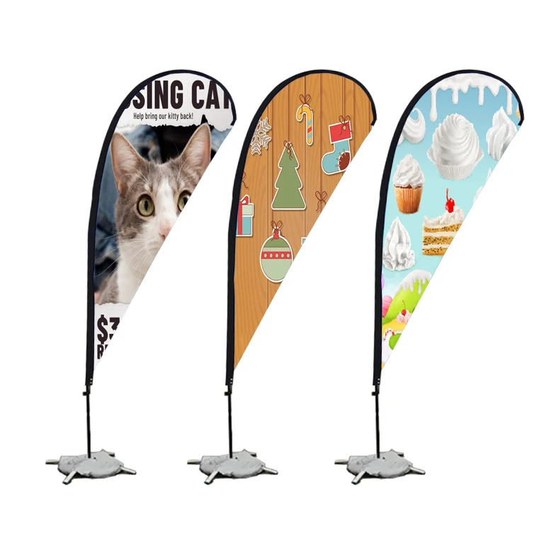 Pdyear заводское мероприятие Летающий баннер событие спортивный гоночный рынок Свадебный каплевидный пляжный флаг с перьями