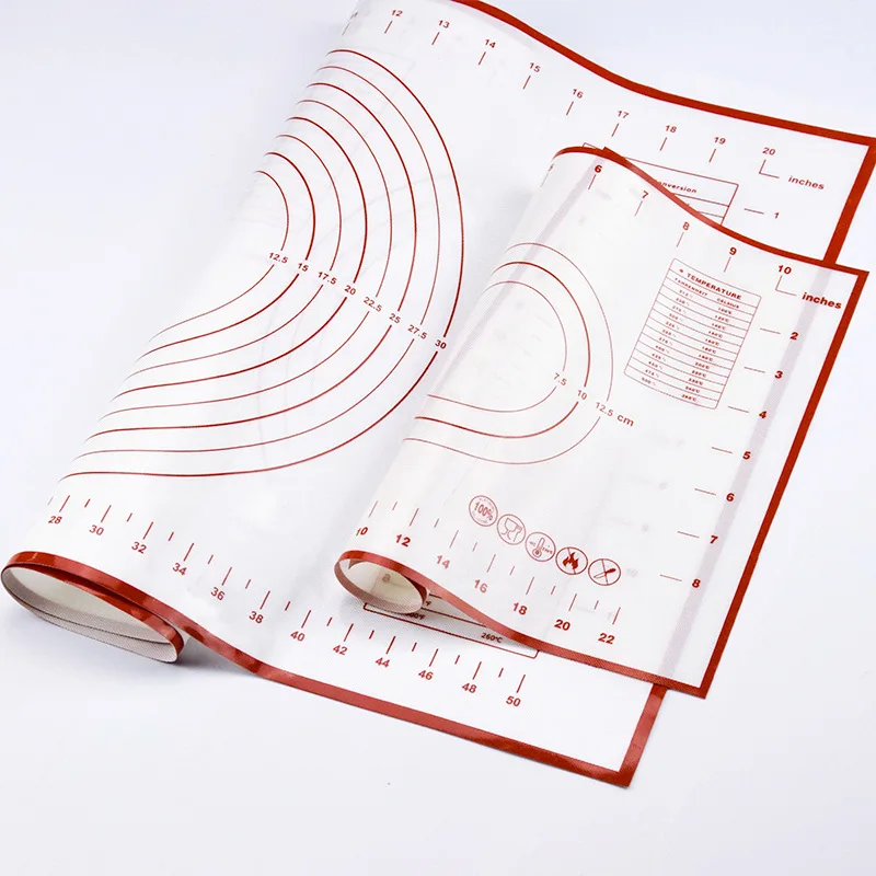Silicone Kneading Pad Kitchen Baking Dough Pad Cutting Board High Quality Silicone Baking Mat Silicone Pastry Mat.