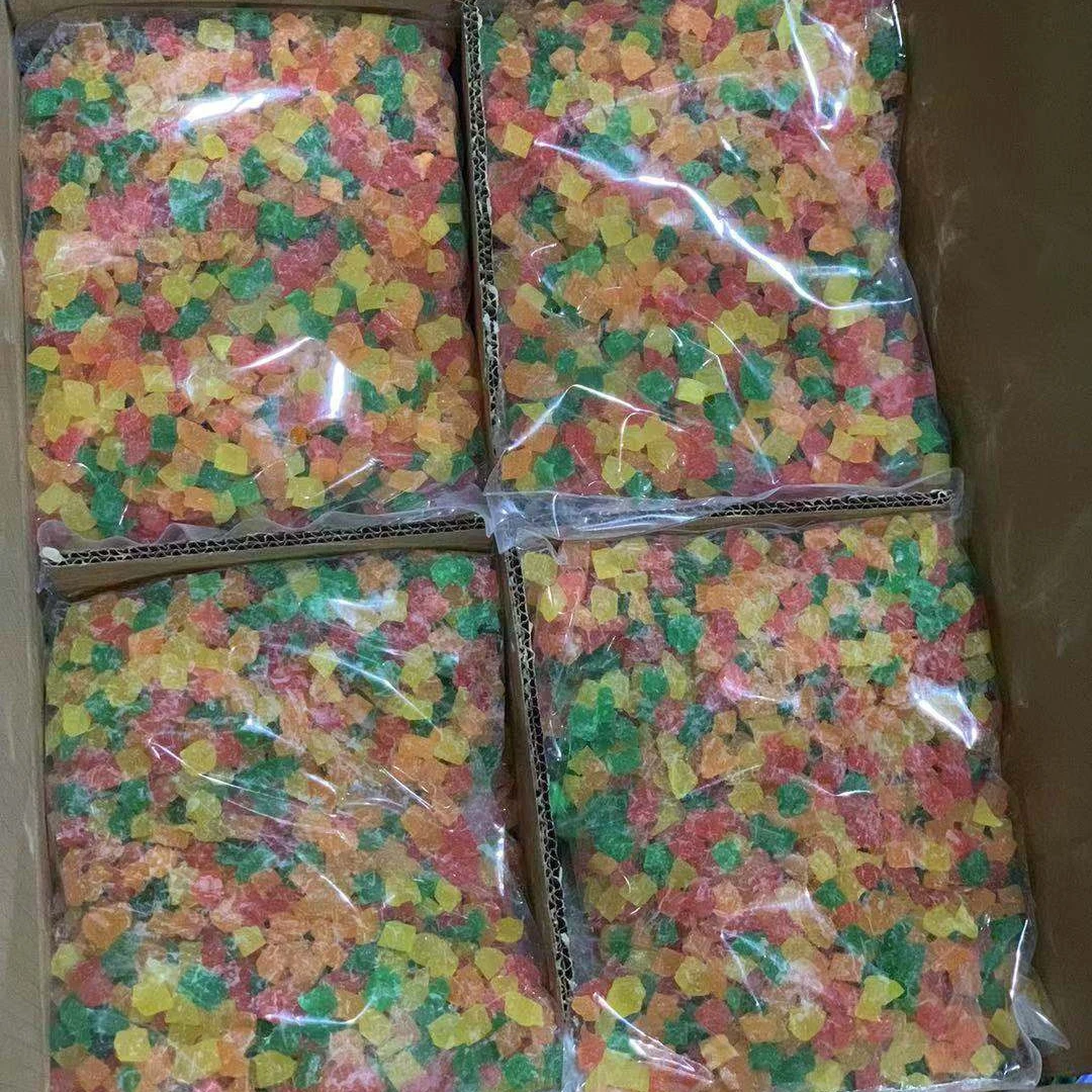 
Chinese papaya dried mixed color 8-10mm 