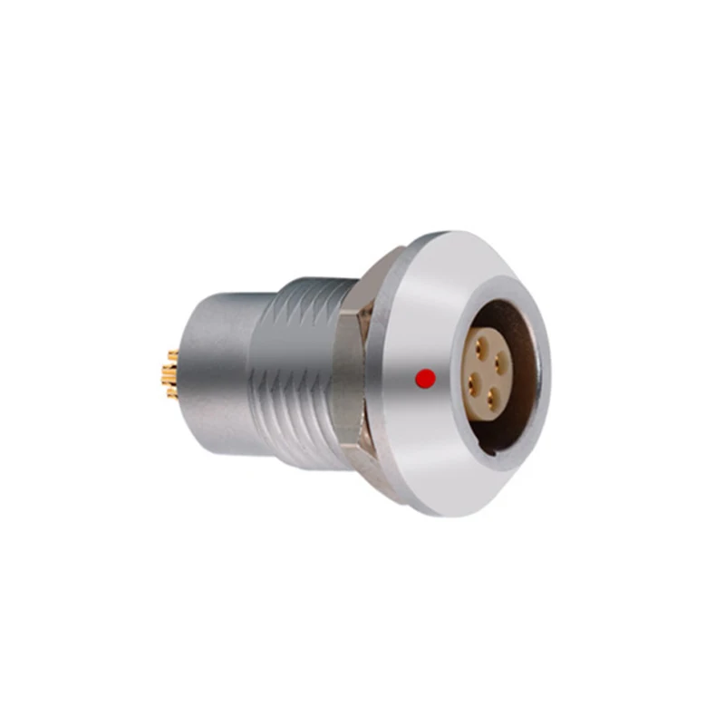 HGG 00B Series Waterproof or Vacuum tight IP50 Female Fixed Socket 2P 3P 4P 5P MGG. Push Pull Connectors
