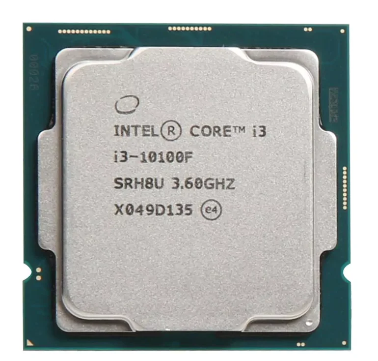 New Tray and High quality 3.6Ghz 4 Core 65w LGA 1200 i3 10100f Core i3 CPU for Desktop 10100f processor