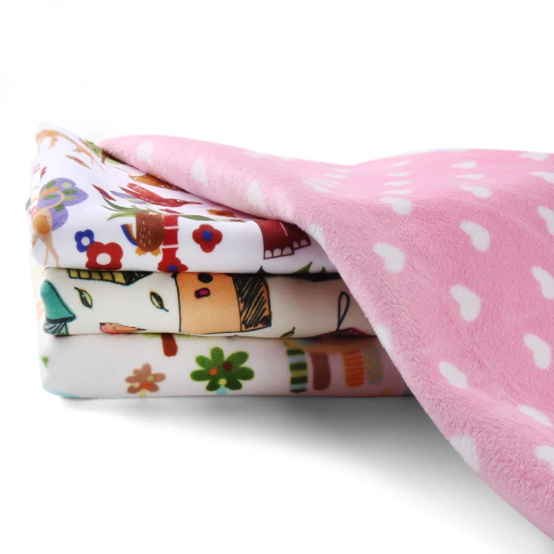 EASYMOM Wholesale Portable Washable Waterproof Leakproof Soft Minkee Baby Diaper Changing Pad