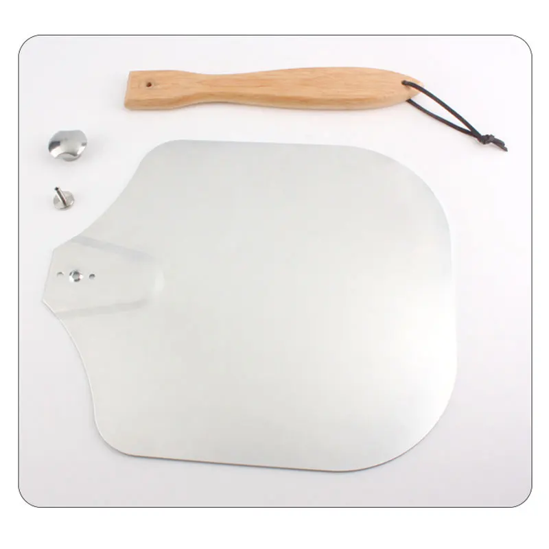 14 inch pizza spatula premium pizza cutter aluminium alloy pizza peel set kit