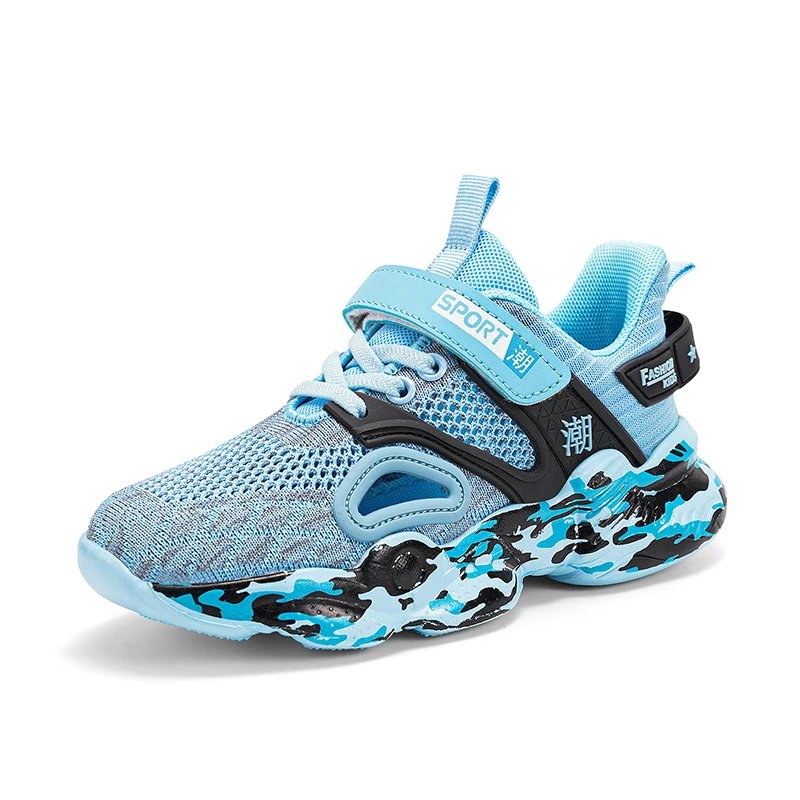 New Design Spring Autumn And Winter Breathable Student Lace-up Sneakers Children Casual Thick-soled Increased For