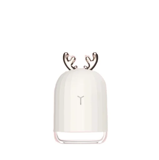 USB LED Colorful Night Light ultrasonic Bunny Car Cool Mist Anion Air Purifier Mini Home Humidifier Deer Rabbit Air Humidifier