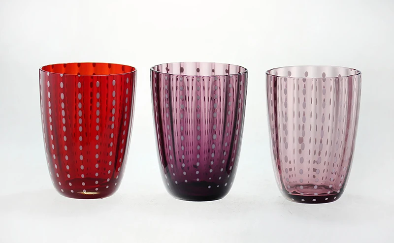 Pearl pots wine glasses