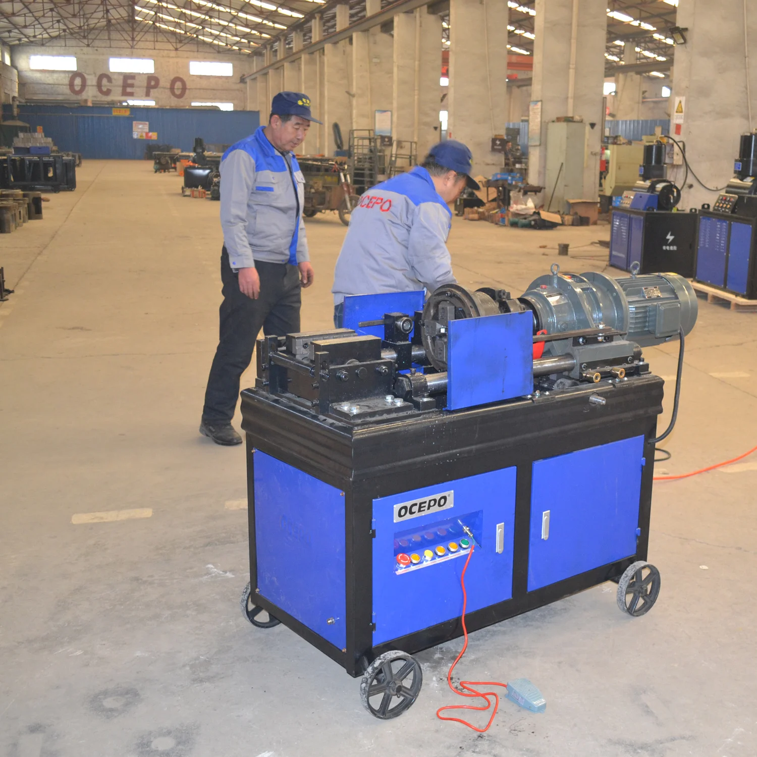 Автоматическая Резьбовая прокатная машина OCEPO AGS-40DZ