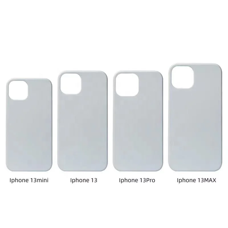 wholesale 3D PC Sublimation Case Custom Sublimation Blanks Cell Phone Case Cover For Iphone 13 Case
