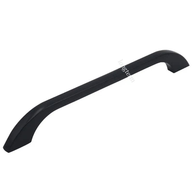 ECONOMIC Cabinet Wardrobe Drawer Handle Knob Kitchen Hardware Pulls Black Chrome Modern Decorative Furniture Handle