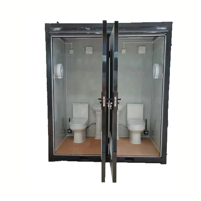 Wholesale Custom Made Portable Mobile Movable Public Trailer Toilet Chinese Camping Design Girl Piss Potty Container Material