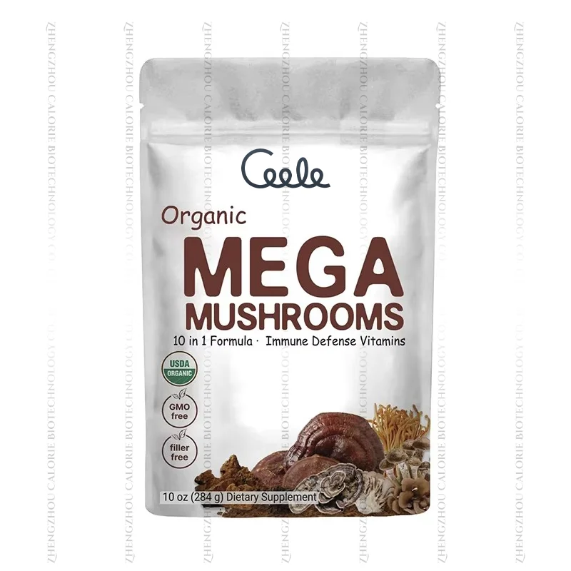 Oem Instant Mushroom Coffee Collagen Extract Mushroom Coffee Bitter Wholesale Mushroom Coffee